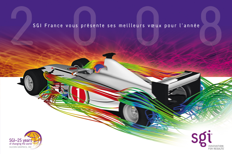 SGI France vous présente ses meilleurs vœux pour l'année 2008