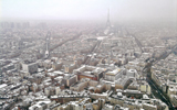 Paris sous la neige