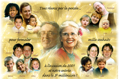 photomontage famille